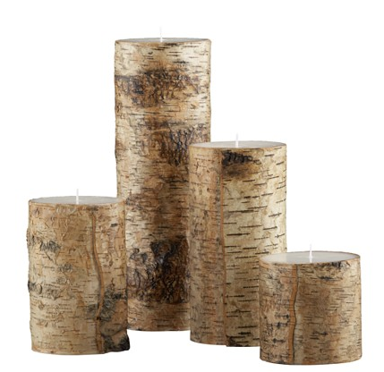 Nice and New: Birch Candles